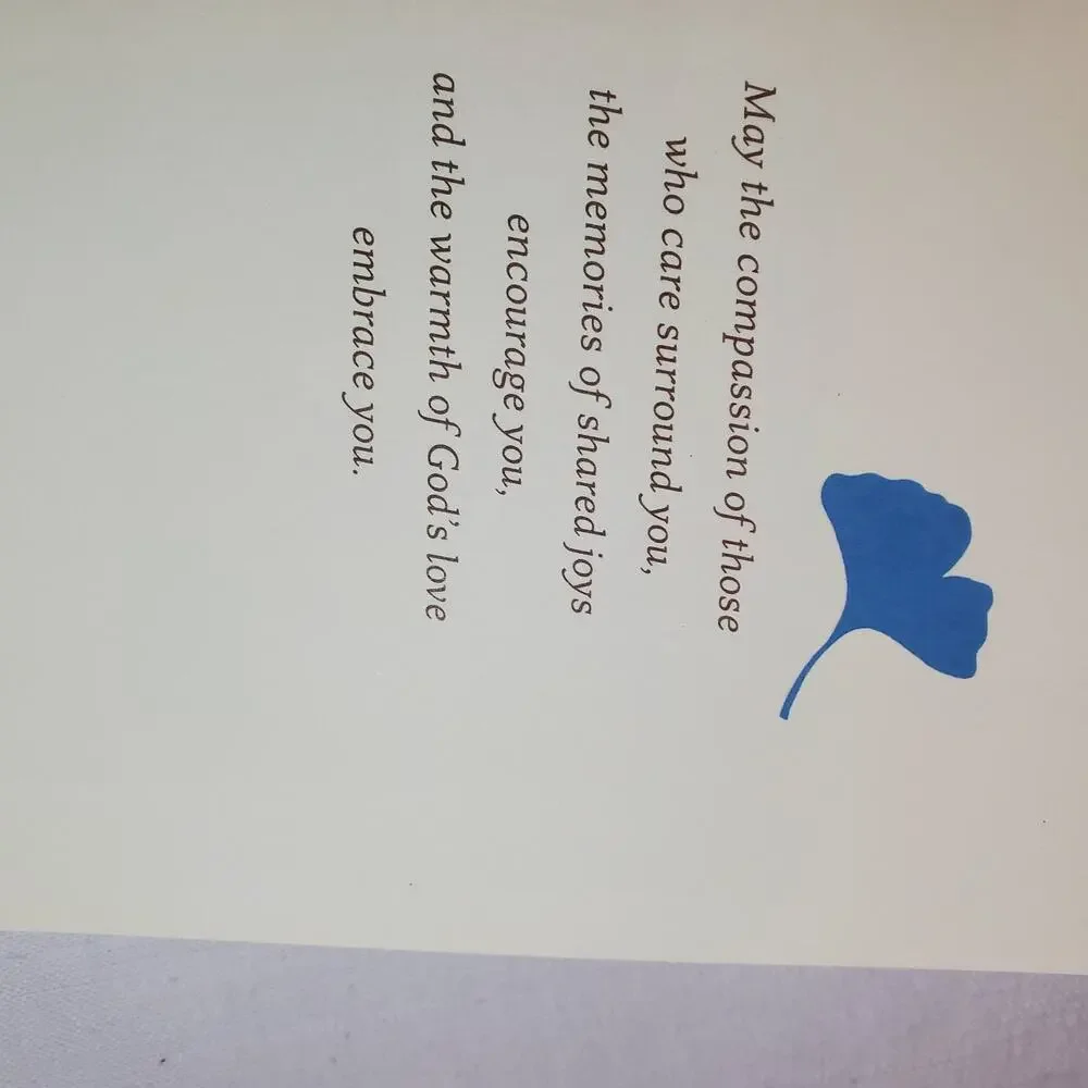 Greeting Card - LOSS OF HUSBAND